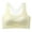 Yellow, variant on Zwiiyzr Girl Training Bras for Girls 9-15 Years Sports Comfortable Seamless Bra White