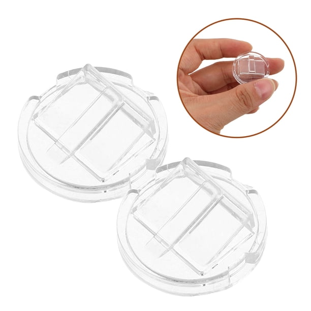 WEUVEB 50Ud Exhibidor De Anillos Con Material Acrílico Transparente Y Borde Para Presentación Profesional
