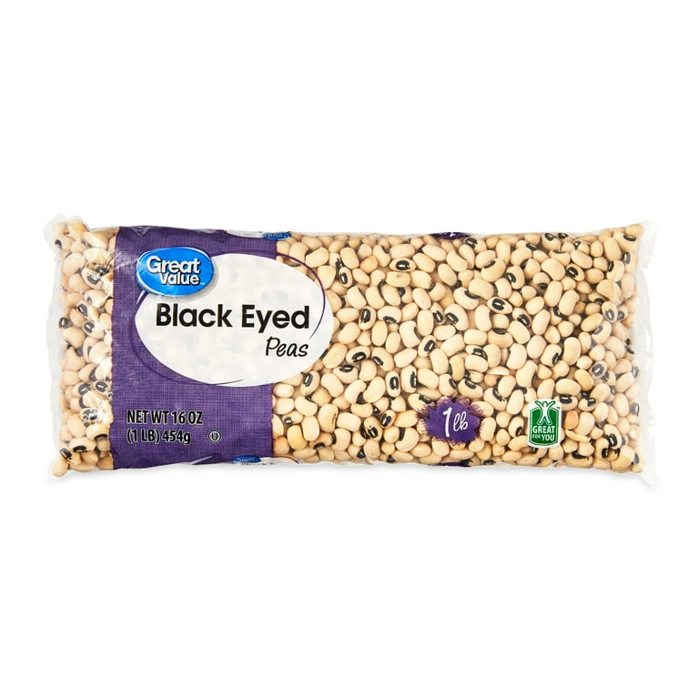 10 pack) Great Value Black Eyed Peas, 1 lb - Walmart.com