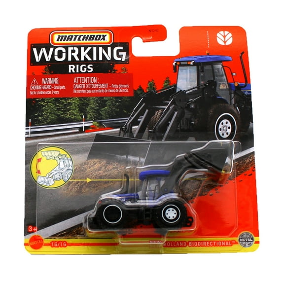 Matchbox Working Rigs New Holland Biodirectional