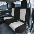 thumbnail image 5 of For 2022-2026 Nissan Frontier FH Group Custom Fit Neoprene Car Seat Covers Wateropoof - Gray Rear Seat, 5 of 6