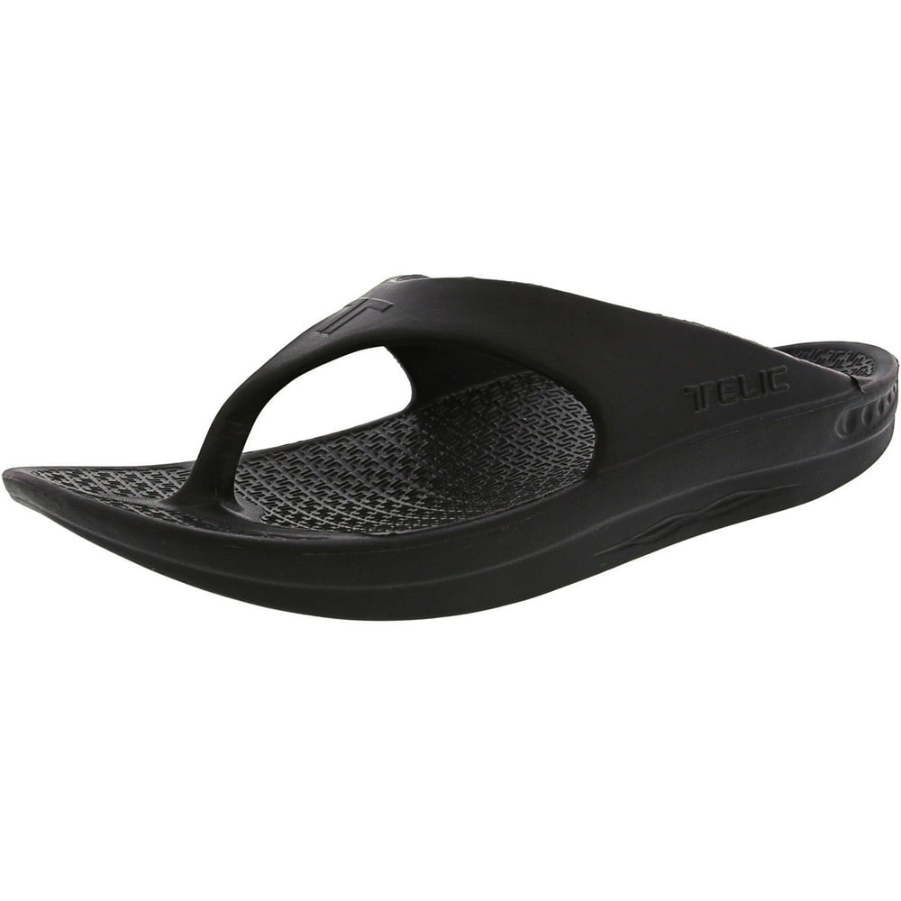 Telic - Telic Men's Flip Flop Black Slip-On Shoes - 12M - Walmart.com ...