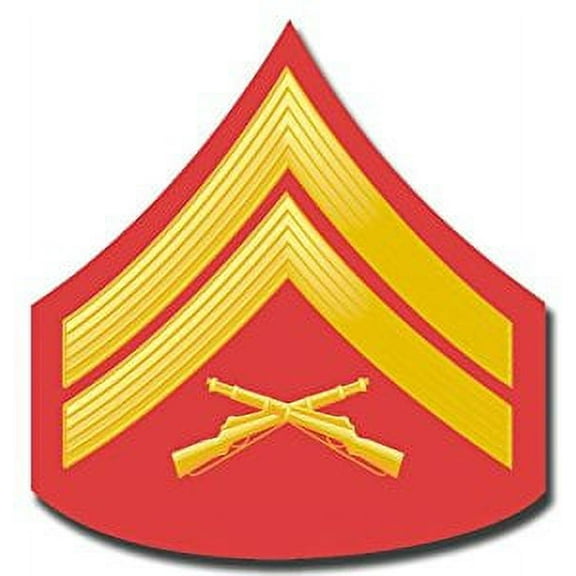US Marine E-4 Corporal Emblem Edible Icing Image Cake Cookie or Cupcake topper