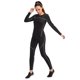 thumbnail image 5 of Traje de yoga de terciopelo para mujer, otoño e invierno, pantalones cálidos de manga larga, fitness, dos piezas, 02514+02323, 5 of 5
