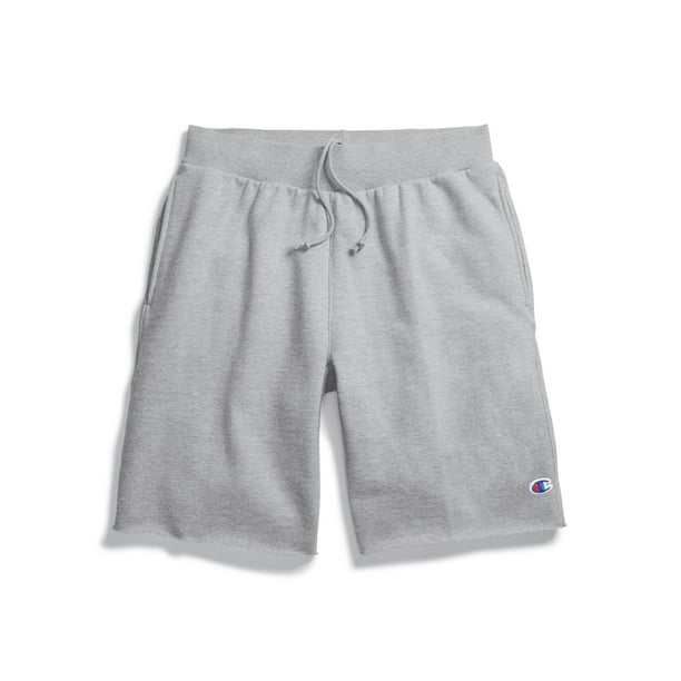 Champion Life Mens Reverse Weave Cut Off Shorts XS Oxford Grey