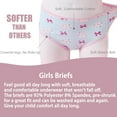 thumbnail image 3 of Hbhpov Girl's Cute Briefs Baby Super Cotton Underwear, 12 Pack , Sizes 2-12, 3 of 7