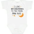 thumbnail image 3 of Inktastic I Love My Grandma to the Moon and Back Boys or Girls Baby Bodysuit, 3 of 5