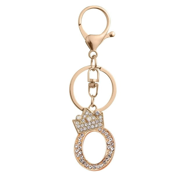 Bijoux en Métal Incrusté de Diamants de Mode, Porte-Clés en Alliage, Accessoires de Sac