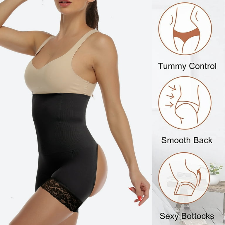 FITVALEN Women Tummy Control Shaping Panties Hourglass Figure Butt