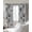 Gray, variant on Navy Blue Beige Floral Blackout Curtains for Bedroom/Living Room, Thermal Insulated Kitchen Curtains, Vintage Farmhouse Floral Leaves Grommet Darkening Window Treatment Drapes 52"x63"x2