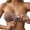 Brown, variant on ,Front Closure Strapless Bras for Women Plus Size Push up Wireless Bandeau Bra Anti- Seamless Full Coverage Everyday Wear Supportive Bras Pink XXL