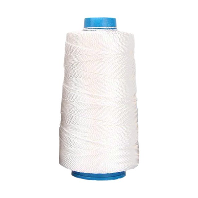 yuksok Fil de Nylon Bobine de 300 m Fil pour Réparation de Cuir Chaises Réparation Chaussures Blanc