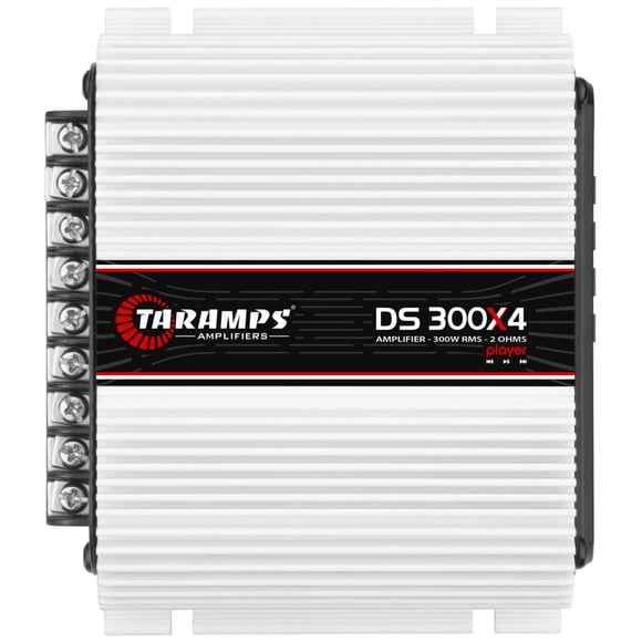 AMPLIFICADOR PARA COCHE TARAMPS 300W 4 CANALES