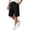 Black, variant on FAIWAD Boys Girls Athletic Shorts Summer Casual Elastic Waist Running Shorts Kids Workout Sweat Shorts with Pockets