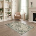 thumbnail image 2 of ODIKA Entry Vintage Way Scrollwork Frame Distressed Classroom Farmhouse for Playroom, Bedroom, Reading Nook, Pet Friendly & Kids Safe Play, 2 of 7