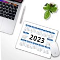 thumbnail image 6 of Blue Calendar 2023 Year Mouse Pad, Square Waterproof Mouse Pad Non-Slip Rubber Base MousePads for Office Laptop, 9.5"x7.9"x0.12" Inch, 6 of 7