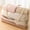 640#White, variant on Large Capacity Mesh Clothing Storage Bag Transparent Portable Organizer With Handle For Clothes Travel Wardrobe Closet Home Storage Sorting Bag Household Garment Finishing Container