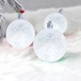 thumbnail image 4 of Christmas Ornaments, Clear Christmas Ball Ornaments, Transparent Snowflake Tree Decorations for Holiday Festival, Durable Shatterproof PVC Plastic Material, 4 of 7