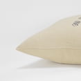 thumbnail image 3 of Rizzy Home Sentiment 20" x 20" Down Pillow with Cotton Canvas Cover-Natural, 3 of 5