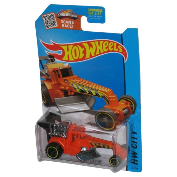 Hot Wheels HW City (2013) Orange Street Cleaver Toy Car 10/250