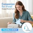 thumbnail image 3 of Portable Charger 15W Wireless Charger,3in1 Charging Station Compatible with iPhone 17 16 15 14 13 12 11 Pro Max Plus XS XR X 8,for iWatch 9 8 7 6 5 4 3 2 SE,for AirPods 3 2 Pro 2,Blue, 3 of 10