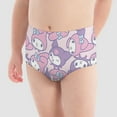 thumbnail image 2 of Kuromi And My Melody Girls' Breathable Underwear Comfort Panties Briefs, 2 of 7