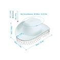 thumbnail image 5 of Deago Women's Western Rhinestone Cowboy Hat Bridal Cowgirl Hats for Bachelorette Party Halloween Costume (White), 5 of 8