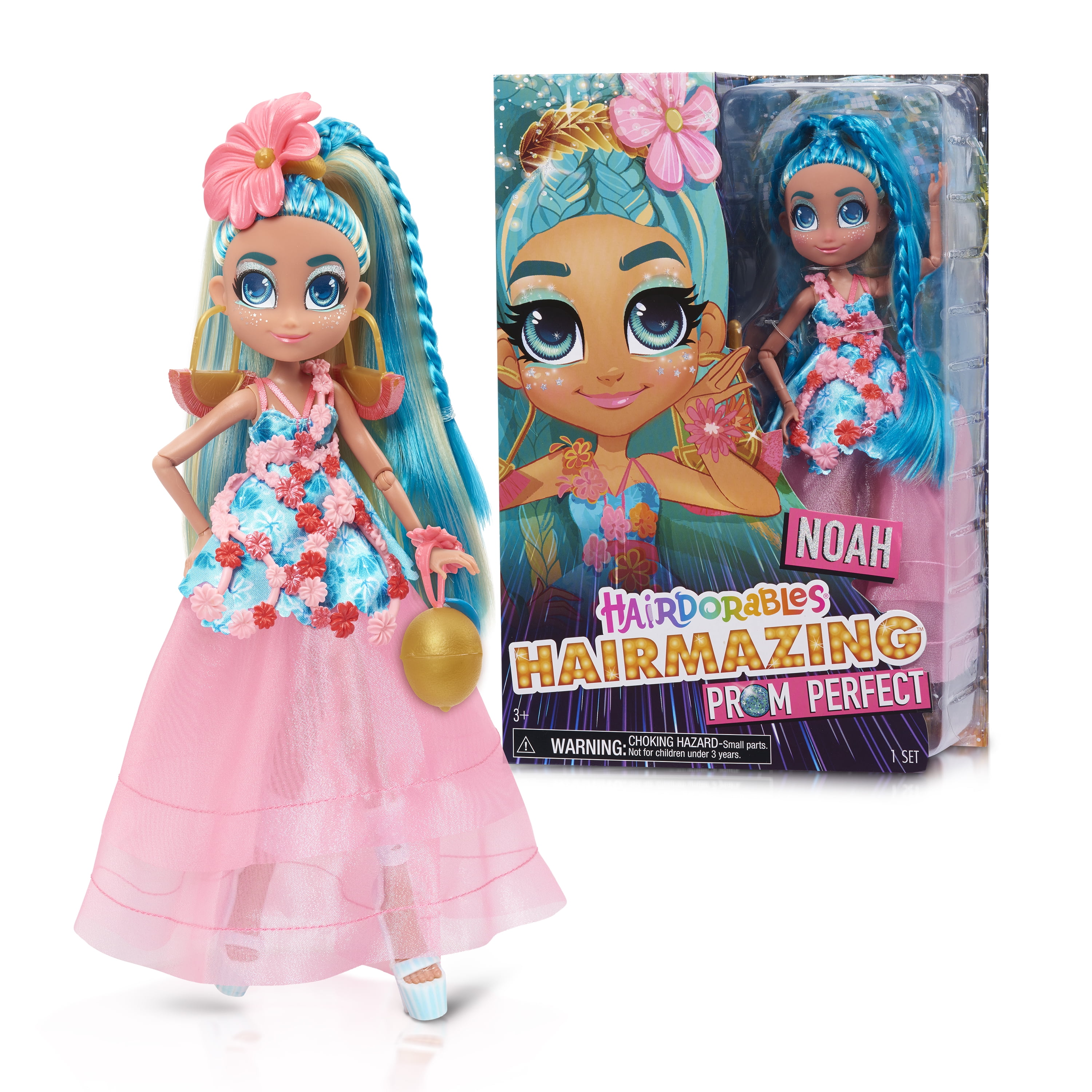 Hairdorables Hairmazing Fashion Doll Prom Perfect *NOAH* New Release