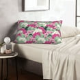 thumbnail image 6 of Logiee Orchids Flowers Print Pillow Case,Throw Pillow Covers, Double Sided Plush Cushion Cover for Couch Sofa Bed, Only Pillowcase-16"x24", 6 of 6