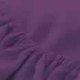 thumbnail image 5 of Luxury 4 Piece Queen Size 100% Egyptian Cotton 800 Thread Count Premium Hotel Quality Smooth & Soft Bedding Sheet Set Luxury Soft 24" Inch Deep Pocket - Plum Solid, 5 of 8