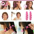 thumbnail image 3 of Guardoinrt 2 Pieces Hair Curlers Simple Curling Accessory DIY Hairdressing Roller, 3 of 6