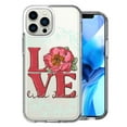 thumbnail image 1 of MUNDAZE Apple iPhone 14 Pro Love Like Jesus Flower Text Christian Design Double Layer Phone Case Cover, 1 of 3