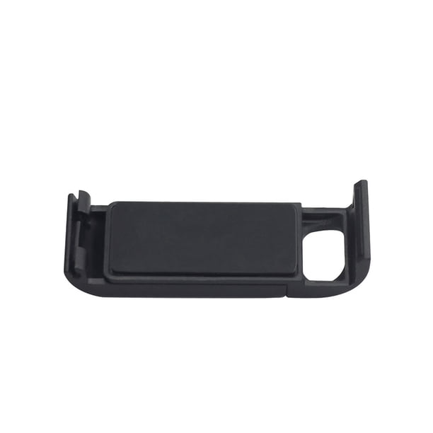 Inteprter Cubiertas laterales de batería Caja de carcasa de montaje de plástico con reemplazo de tapa protectora de puerto de carga para para Accesorios de cámara y óptica
