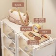 HNGMEI Spacesaving 57 Layer Shoe Rack Organizer for Wall Corner
