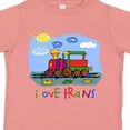 thumbnail image 4 of Inktastic I Love Trains Boys or Girls Toddler T-Shirt, 4 of 5