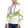 thumbnail image 3 of Goofa Hunting Frog for Men's Hooded Sweatshirt - Lightweight Pullover Hoodie with Kangaroo Pocket, Perfect for Everyday Wear-Small, 3 of 7
