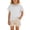 White, variant on NAISIBABY Girls Cotton T-Shirt Size 7, Short Sleeve Lace Crewneck Casual Summer Kids Fashion Tee Pink