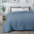thumbnail image 1 of "Chevron Down Alt Comforter - Blue Fog- Full/Queen", 1 of 5