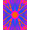 Pink, Pattern 1, variant on ODIKA 4'x6' Machine Washable Non-Slip Area Rug, Celestial Starburst Circular High Traffic Rug, Pink, 352375