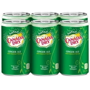 Soda gingembre Canada DryMD - Emballage de 6 mini-canettes de  222 mL
