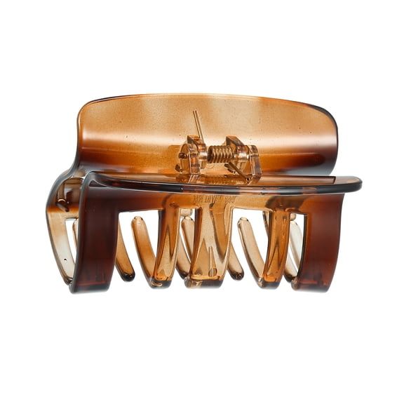 Vocoste Claw Clip No Slip Grip Plastic Brown Hair Clip for Women Girls 3.07"
