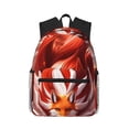 thumbnail image 1 of Fotbe Red Leaf Flame Fox Mochila Ligera Casual para Laptop para Hombres y Mujeres, Mochila Impermeable de Uso Diario, Mochila para Universidad, 1 of 6
