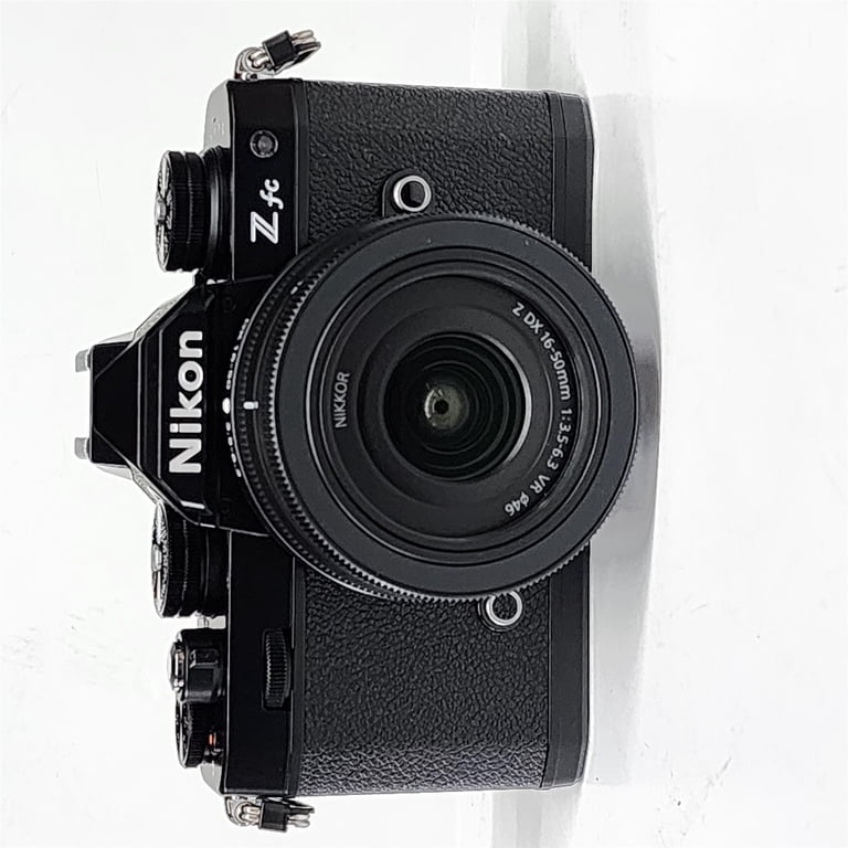 Nikon Zfc Mirrorless Camera and NIKKOR Z DX 16-50mm VR Lens (Black
