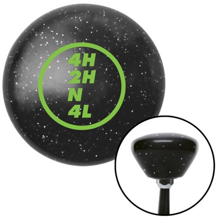 American Shifter Green Dana Transfer Case Black Retro Metal Flake Shift Knob with M16 x 1.5 Insert Brody