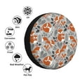 thumbnail image 4 of Sikiie Vintage Blue Fox Family A PVC Leather Spare Tire Wheel Cover Spare Tire Cover, for Car Truck SUV Camper Trailer Universal Fit(14-17in)-16 inch, 4 of 6