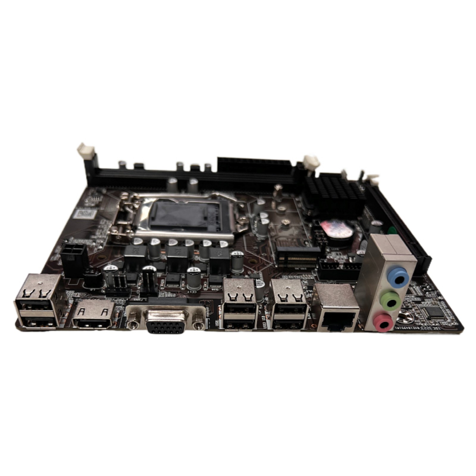 Computer Motherboard DDR3 1066/1333/1600 Memory Supported H61 Motherboard for 1155Series CPUs Processors PCIEx1 Slot