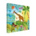thumbnail image 4 of Trademark Fine Art 'The Big Jungle IV' Canvas Art by Farida Zaman, 4 of 4
