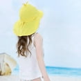 thumbnail image 4 of s-upf50+petit Canard Jaune Chapeau Pour Bb Et Enfant Ajustable - Couvre La Tte & Le Cou Des Enfants Toute La Journe, 4 of 4