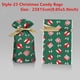 thumbnail image 1 of Bolsa de regalo de Dragee de caramelo de Navidad, caja de embalaje de Chocolate de Papá Noel, suministros de decoración de fiesta de año nuevo 2023, 5/10/20 piezas, 2024, 1 of 4