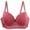 Red, variant on Bras for Women Full Coverage Plus Size Women's Solid Color Bra With Large Chest And Steel Ring Plus Size Lingerie Sexy Gathering Bra Lingerie(Black,L) on
